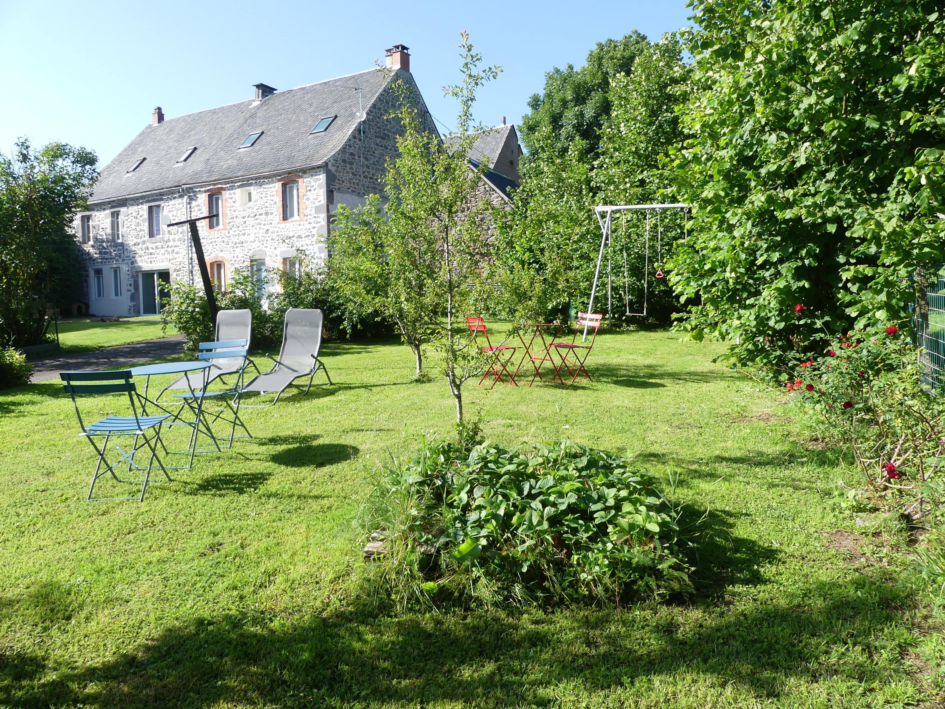 Maison vue de l'arrière