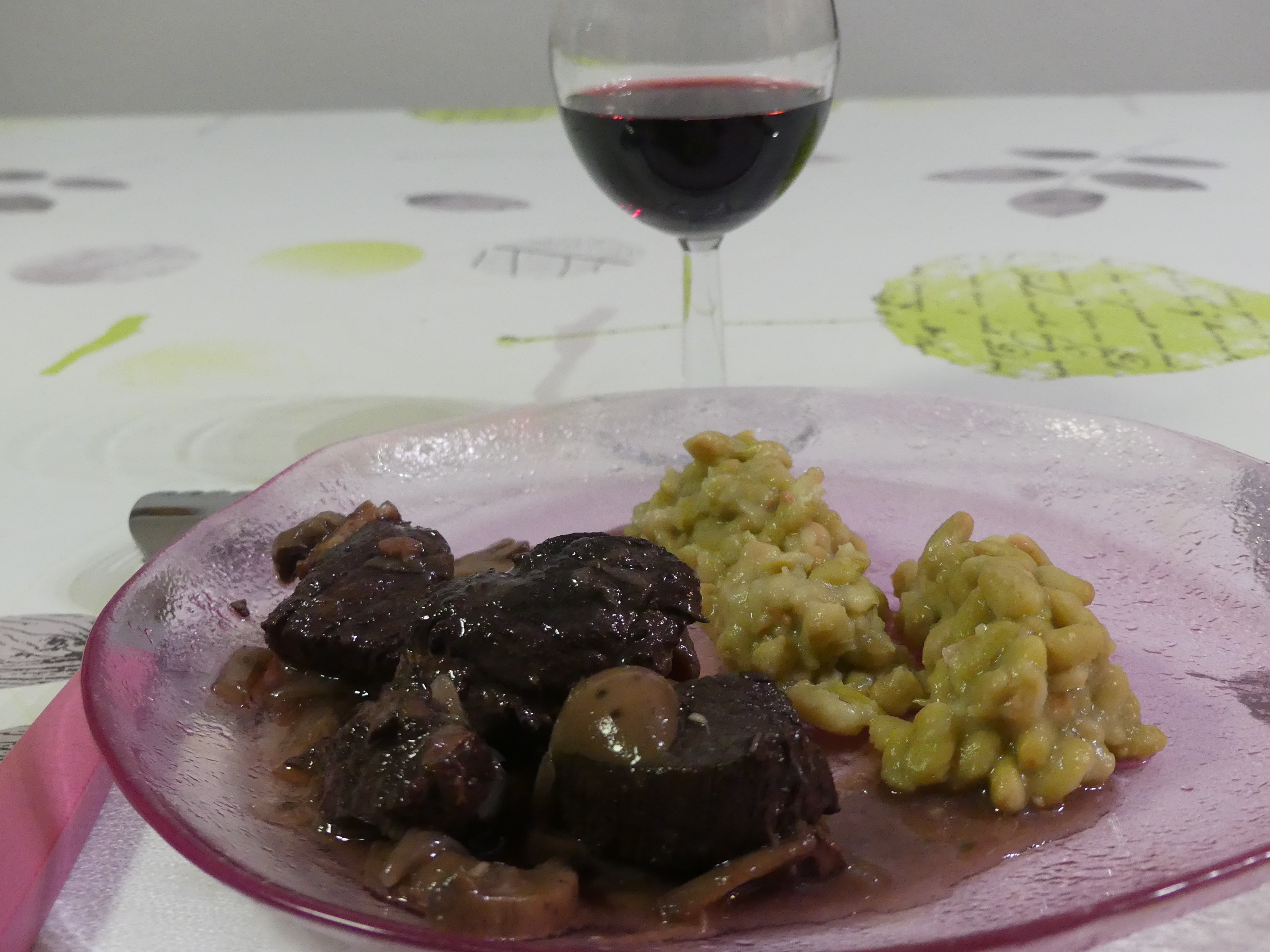 Bourguignon au vin rouge