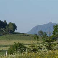 Puy de Dôme vue des pâturages